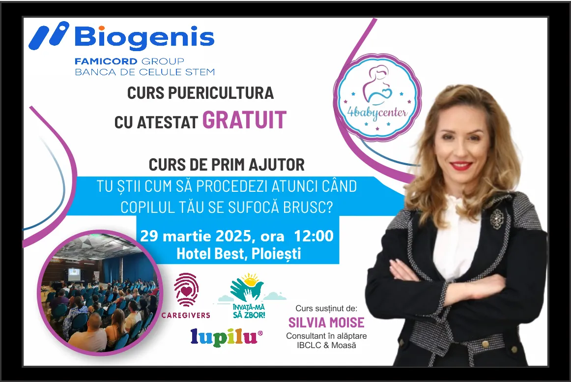 Biogenis invită graviduțele la evenimentul 