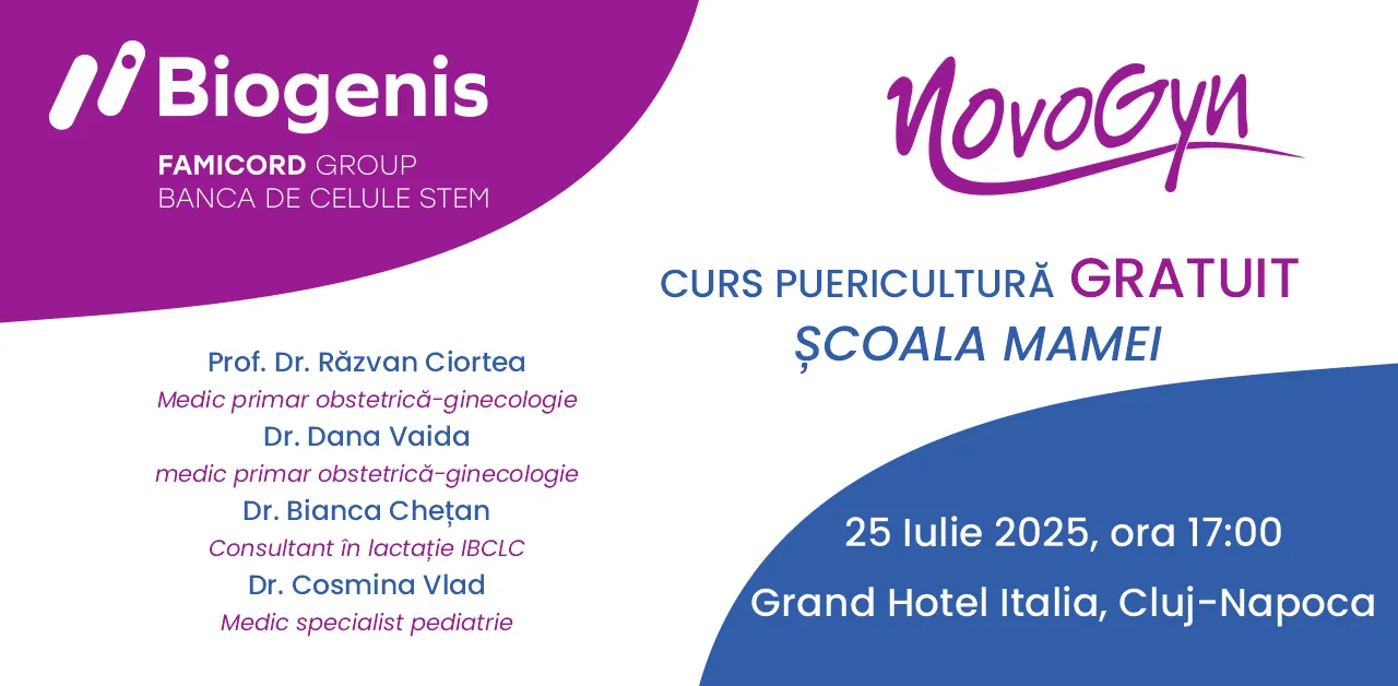 Biogenis invită graviduțele la evenimentul 