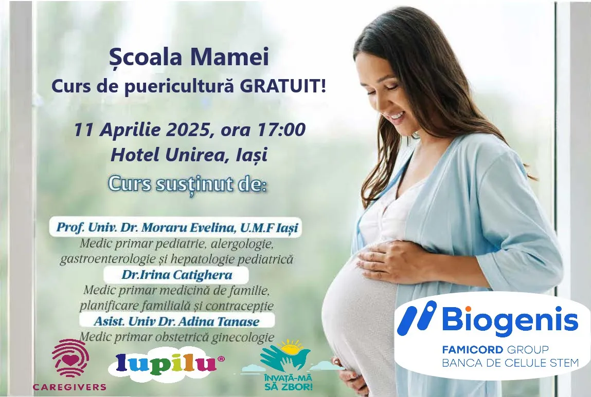Biogenis invită graviduțele la evenimentul 