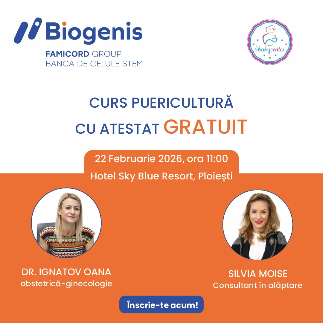 Biogenis invită graviduțele la evenimentul 