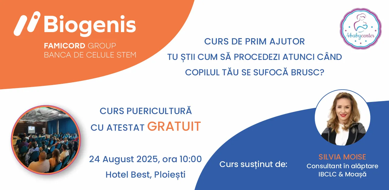 Biogenis invită graviduțele la evenimentul 