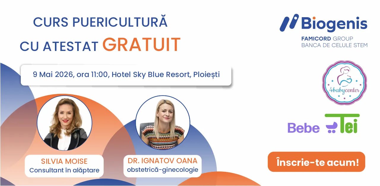 Biogenis invită graviduțele la evenimentul 