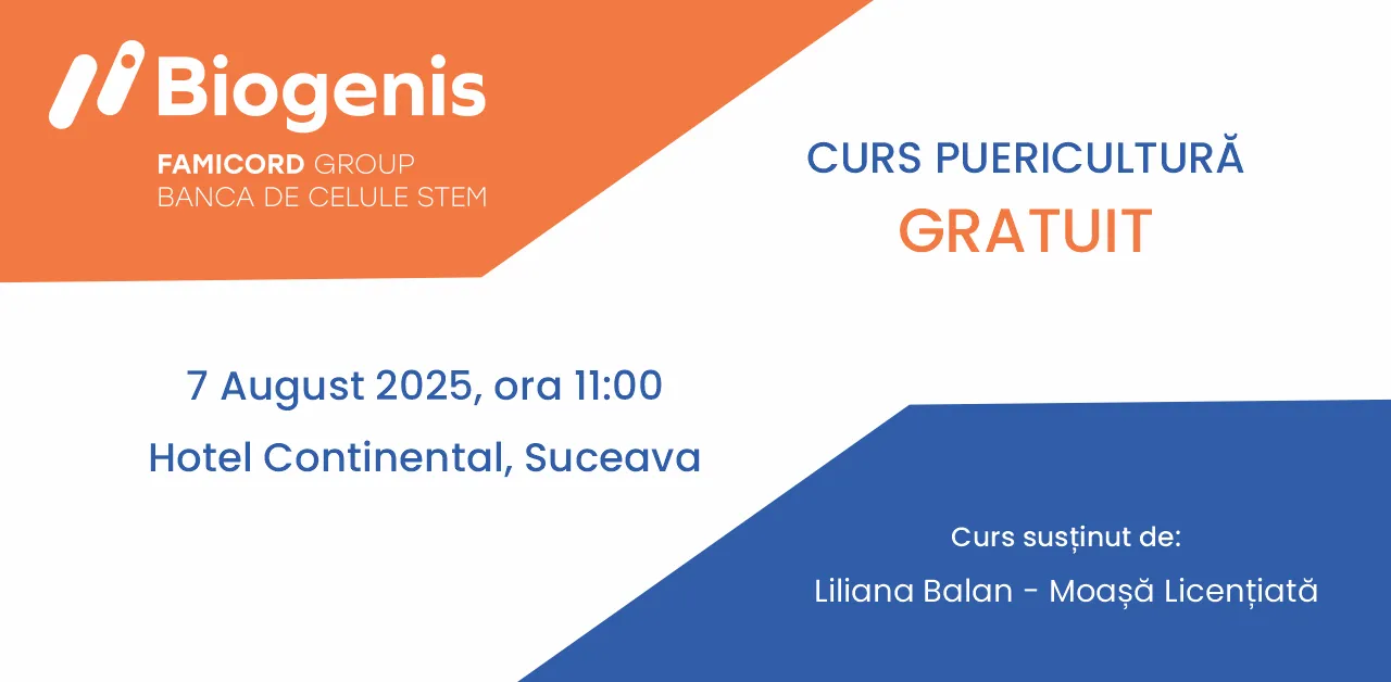 Biogenis invită graviduțele la evenimentul 