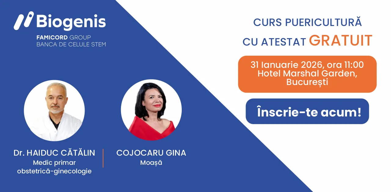 Biogenis invită graviduțele la evenimentul 