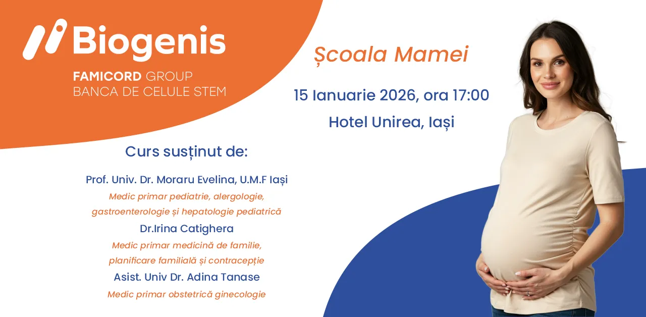 Biogenis invită graviduțele la evenimentul 