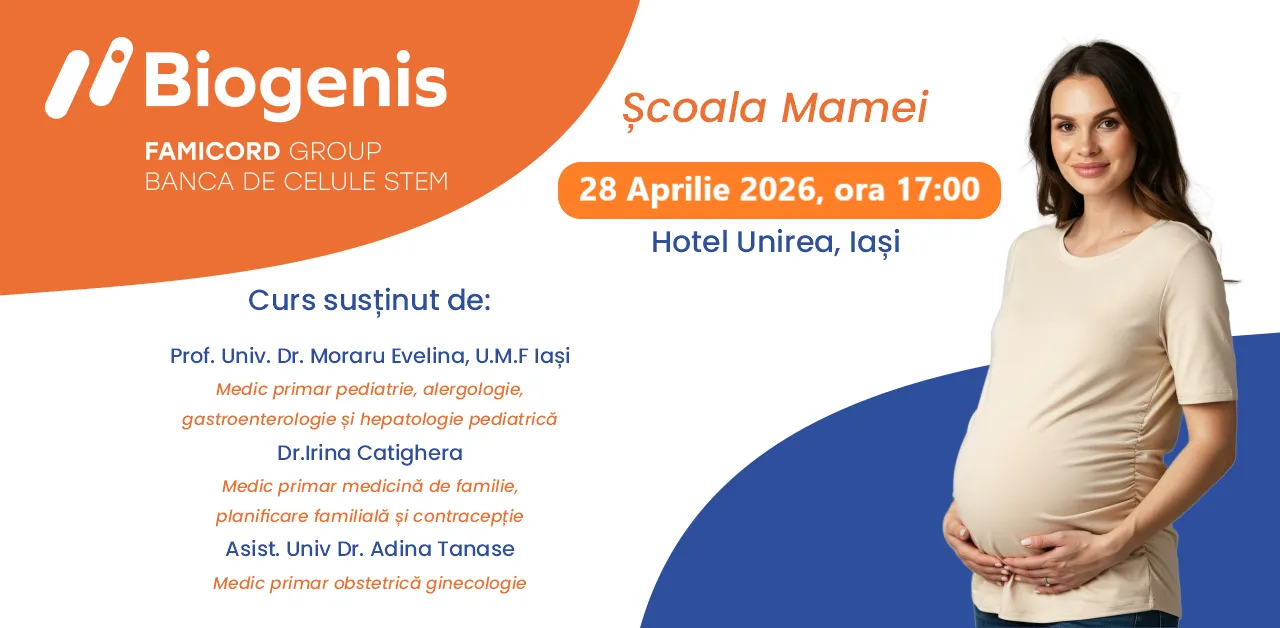 Biogenis invită graviduțele la evenimentul 