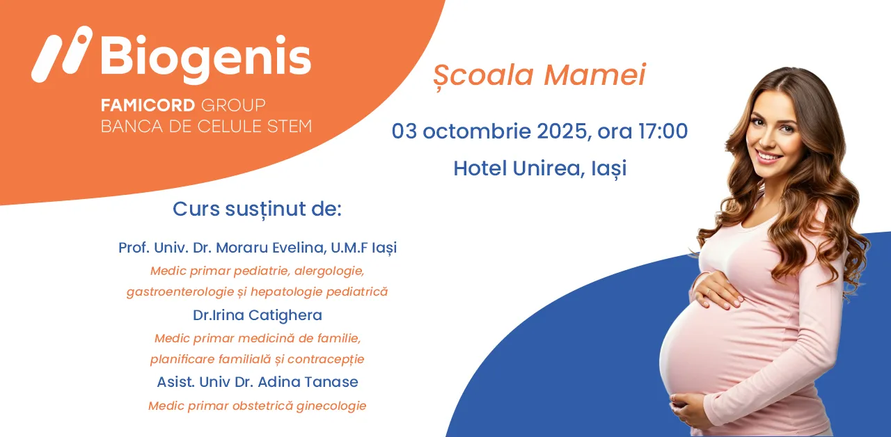 Biogenis invită graviduțele la evenimentul 