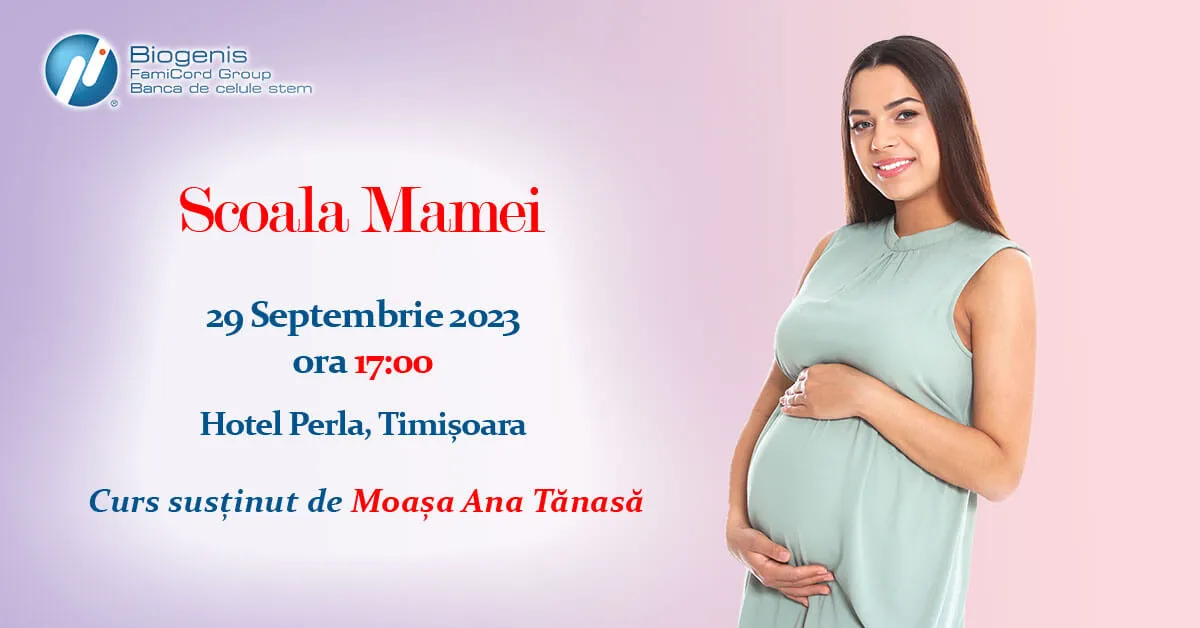 Biogenis invită graviduțele la evenimentul 