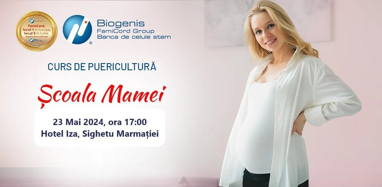 Biogenis invită graviduțele la evenimentul 