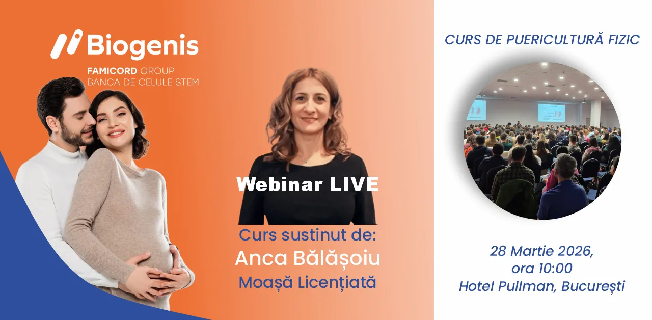 Biogenis invită graviduțele la evenimentul 