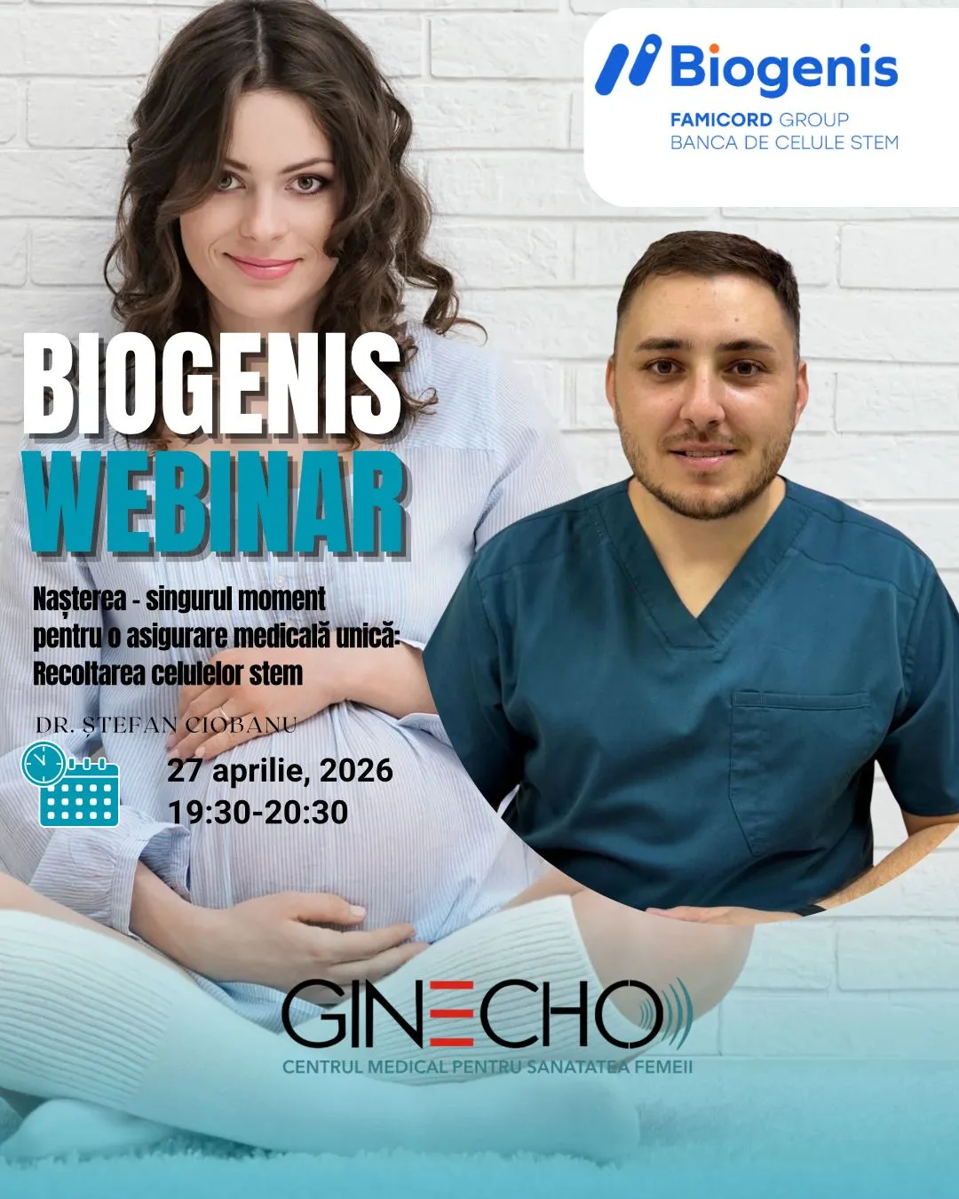 Biogenis invită graviduțele la evenimentul 