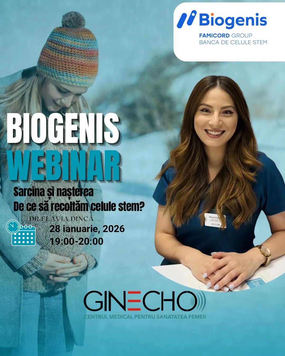 Biogenis invită graviduțele la evenimentul 