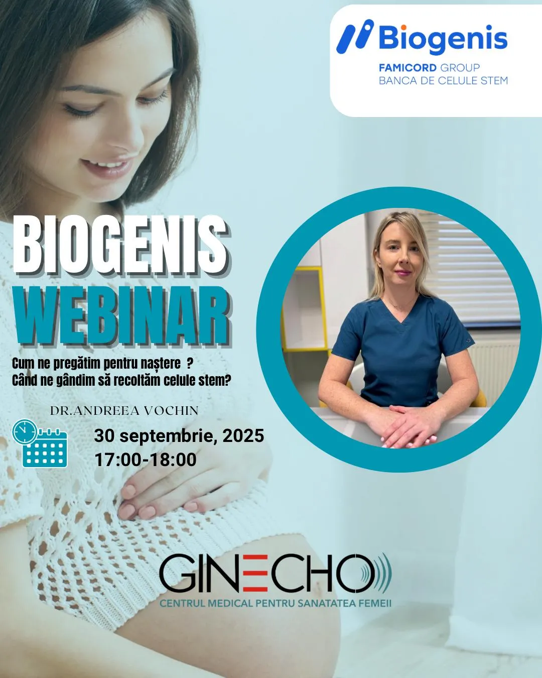 Biogenis invită graviduțele la evenimentul 