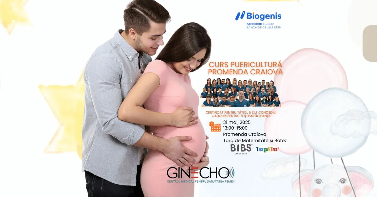 Biogenis invită graviduțele la următorul eveniment 