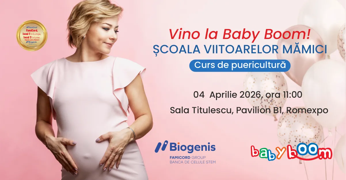 Biogenis invită graviduțele la evenimentul 