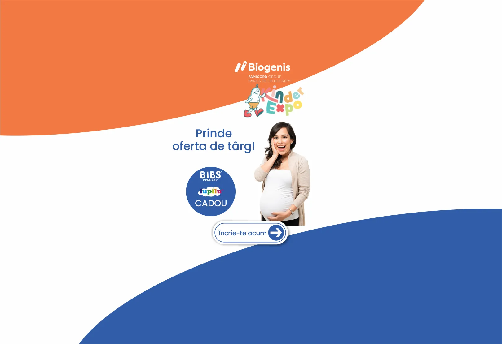 Grafica oferta Kinder Expo site