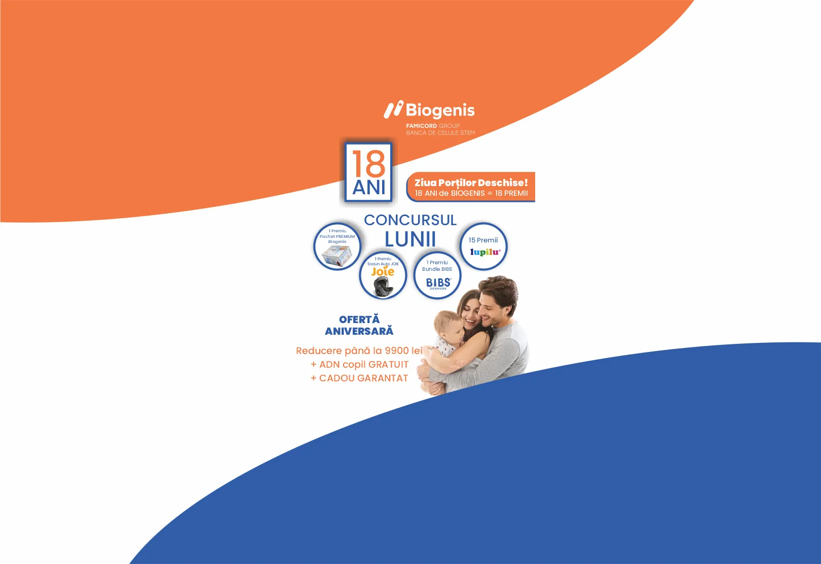Grafica oferta 18 Ani Biogenis – iunie – banner site