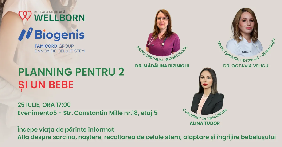 Biogenis invită graviduțele la Cursul de puericultură 