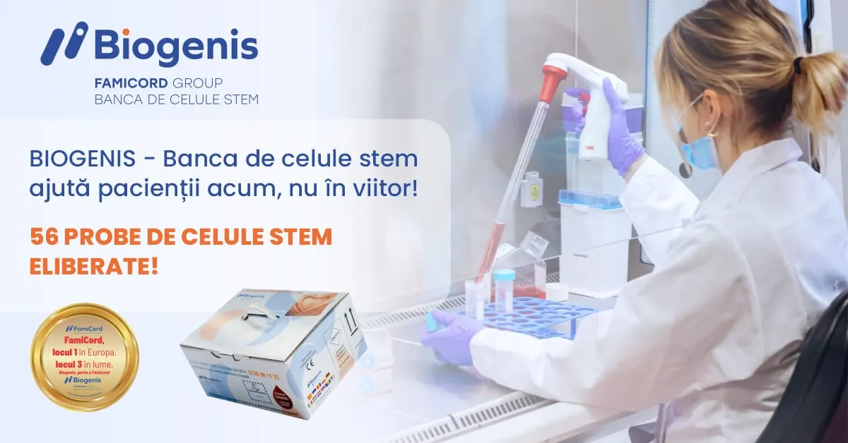 Celulele stem, tot mai folosite în terapiile moderne: 220 de pacienți tratați prin Biogenis