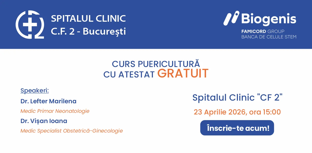 Biogenis invită graviduțele la evenimentul 